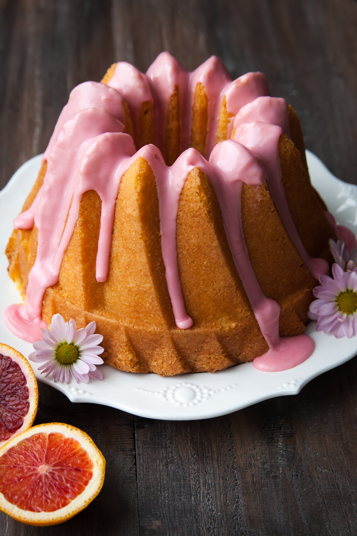 Blood Orange Bundt Cake by Style Sweet, one of 35 Irresistible Orange Dessert Recipes on FoodNouveau.com