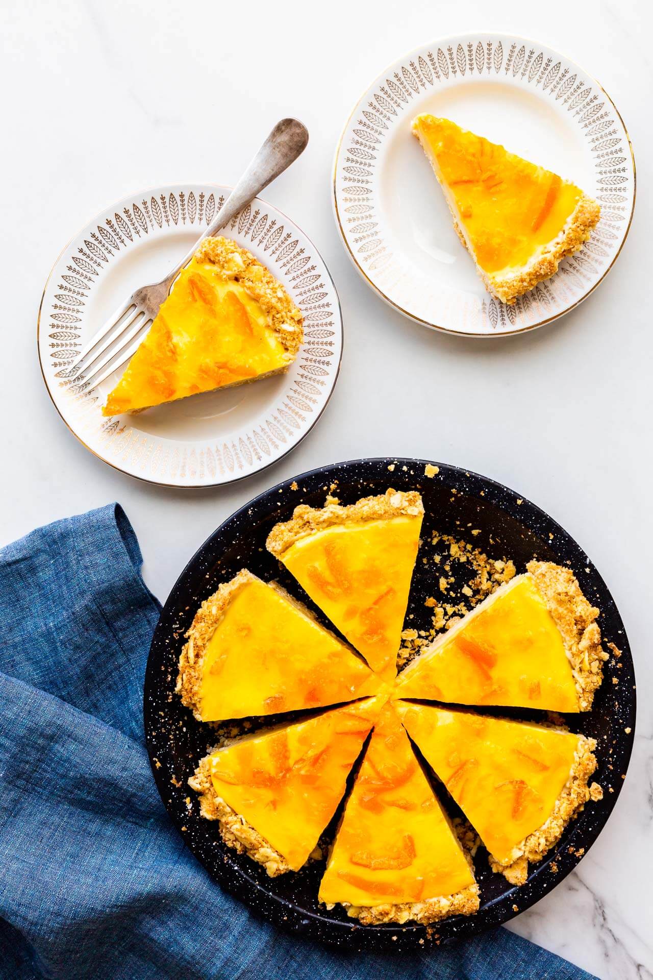 Orange Pie by The Bake School // FoodNouveau.com