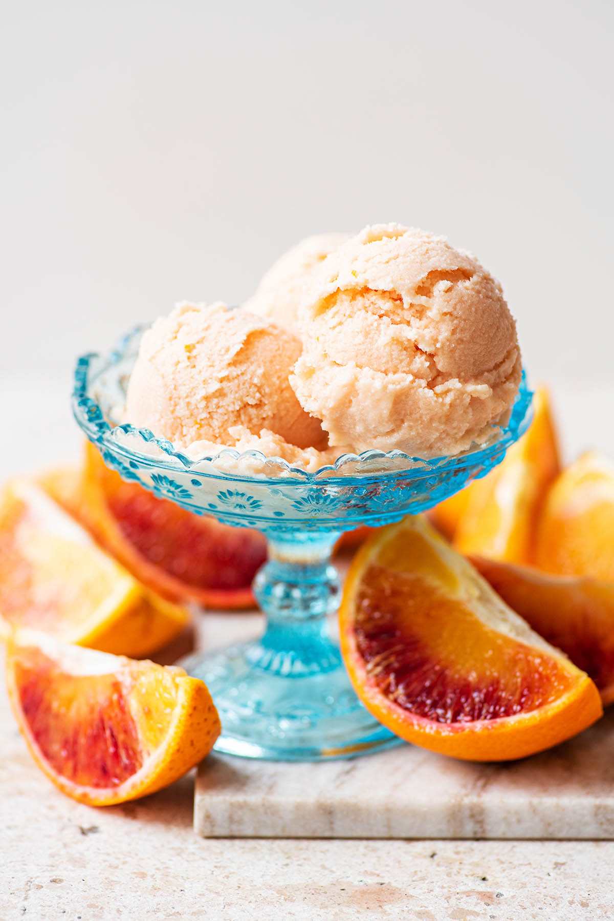 Orange Sherbet by Baked The Blog, one of 35 Irresistible Orange Dessert Recipes on FoodNouveau.com