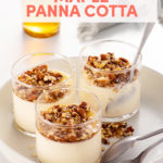 Easy Breezy Italian Dessert: Maple Panna Cotta // FoodNouveau.com