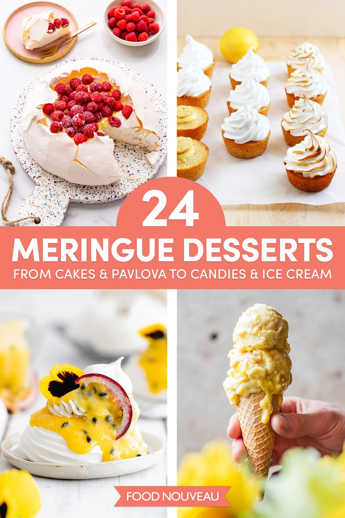 24 Crunchy, Gooey, Sweet Meringue Desserts to Impress Your Guests // FoodNouveau.com