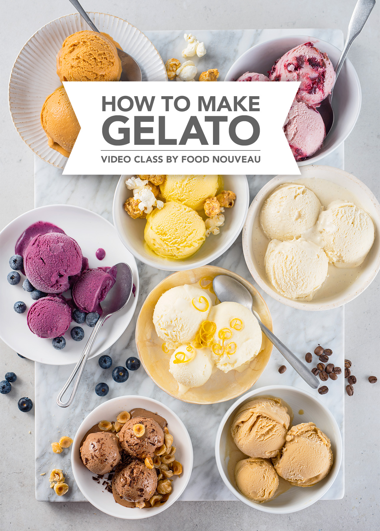 How to Make Gelato: Tips and Recipes to Make the Delightful Italian Frozen Treat // FoodNouveau.com