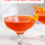 The Paper Plane Cocktail // FoodNouveau.com