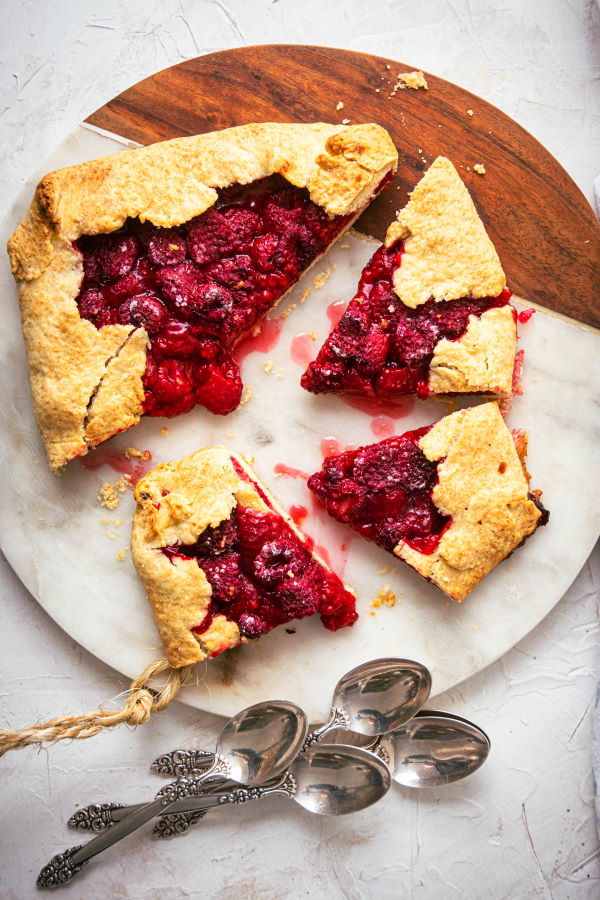 Raspberry Galette by In the Kitch // FoodNouveau.com
