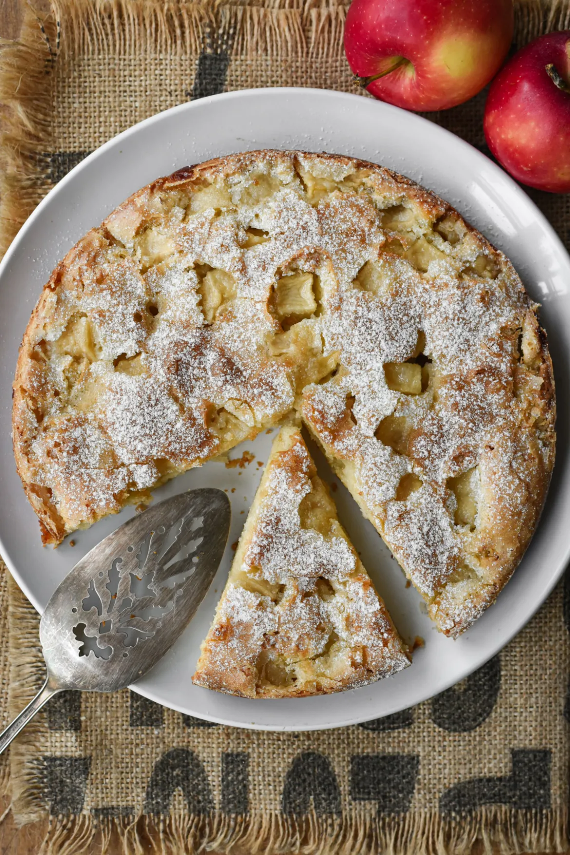 Classic French Apple Cake by Pardon Your French // FoodNouveau.com