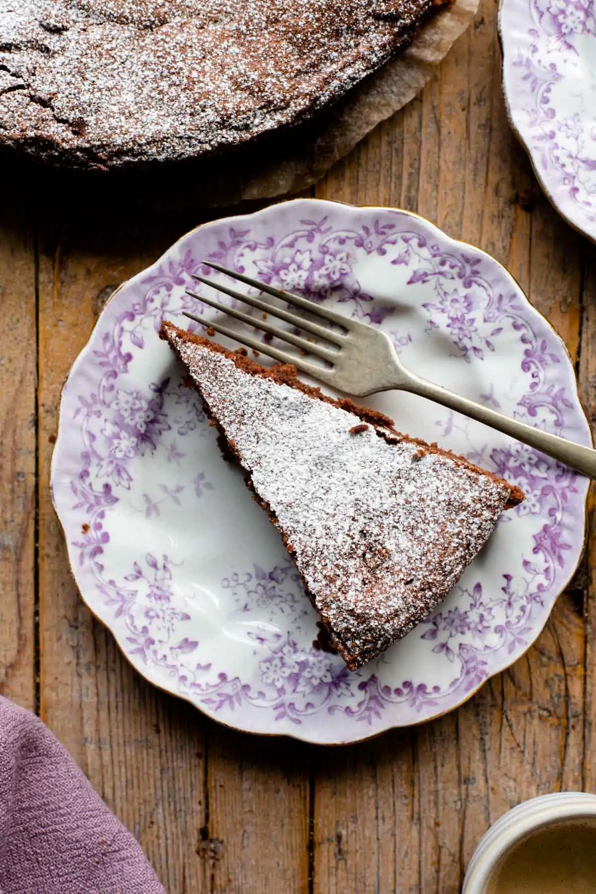 Torta Caprese (Flourless Italian Chocolate Cake) by Inside the Rustic Kitchen // FoodNouveau.com
