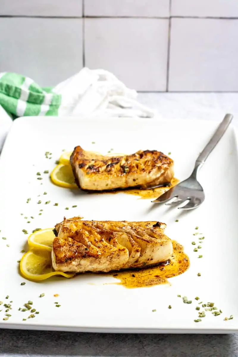 Pan-Seared Black Cod with Brown Butter by Champagne Tastes // FoodNouveau.com