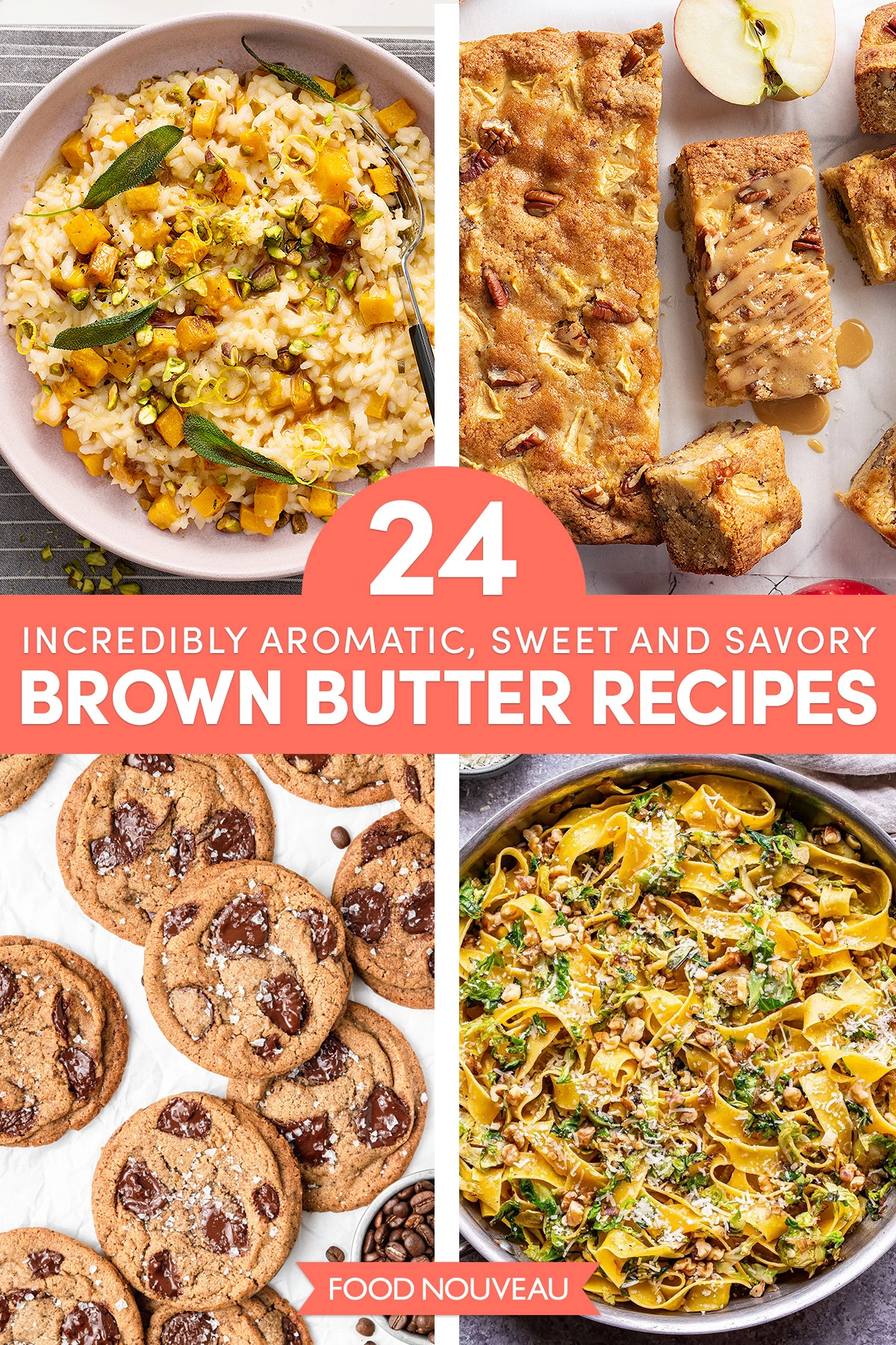 24 Aromatic Sweet and Savory Brown Butter Recipes // FoodNouveau.com