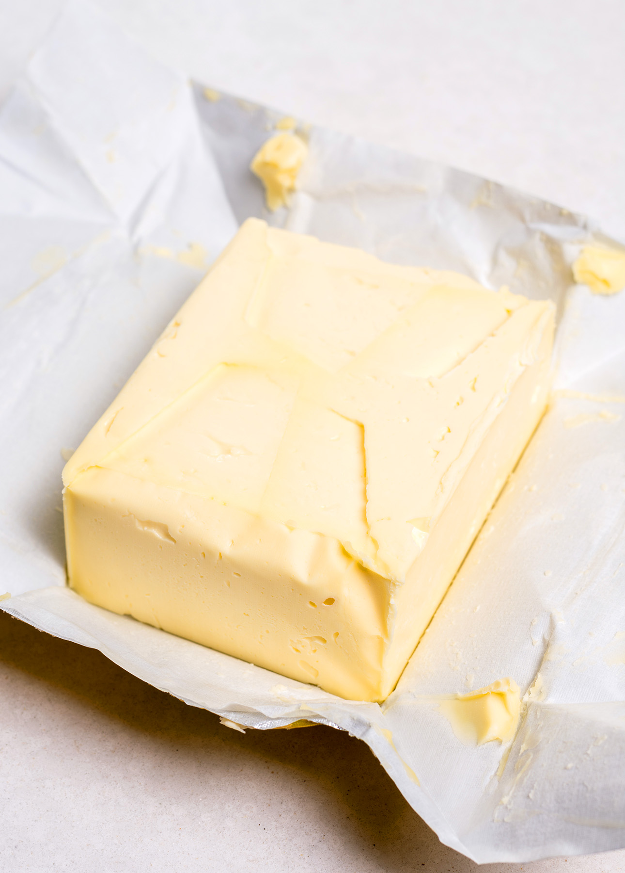 High quality European butter is best for making butterscotch sauce // FoodNouveau.com