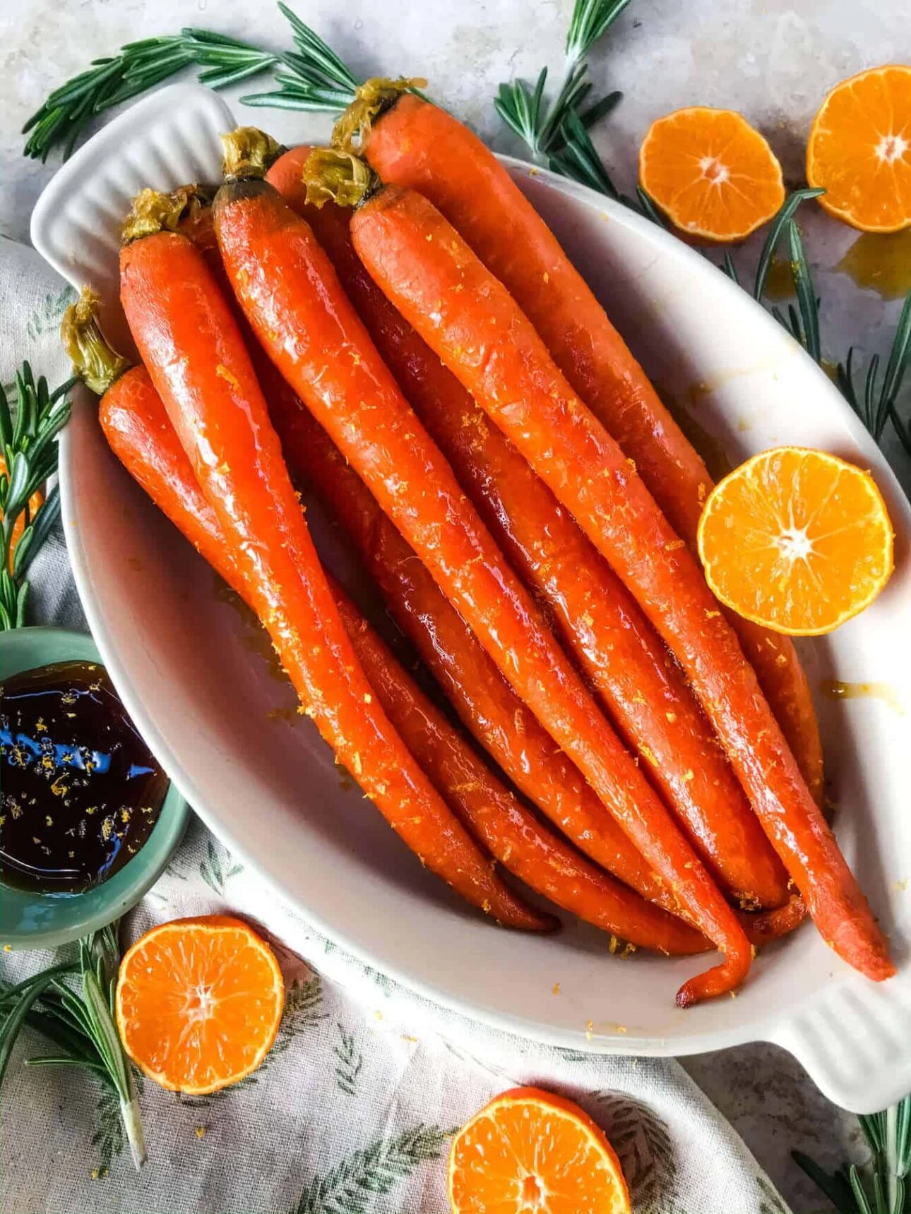 Orange Maple Glazed Carrots by Three Olives Branch // FoodNouveau.com