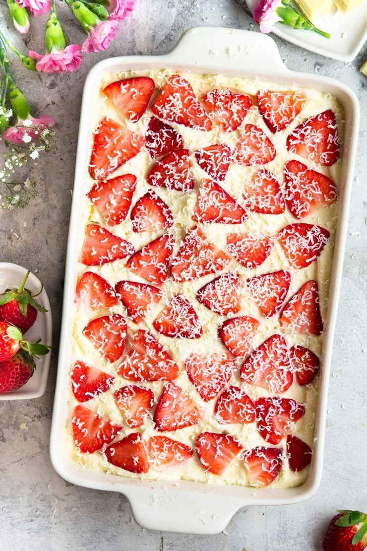 Strawberry Tiramisu by Inside the Rustic Kitchen // FoodNouveau.com