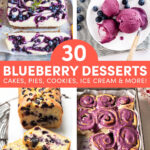 30 Luscious Blueberry Dessert Recipes That Will Get Everyone Talking // FoodNouveau.com
