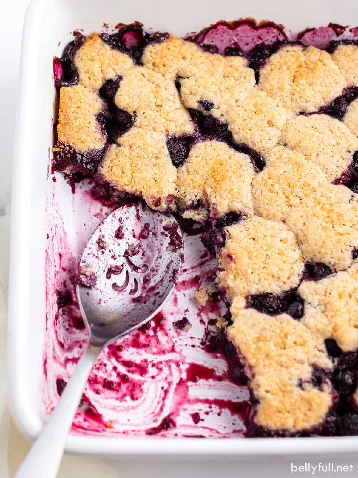 Blueberry Cobbler by BellyFull // FoodNouveau.com