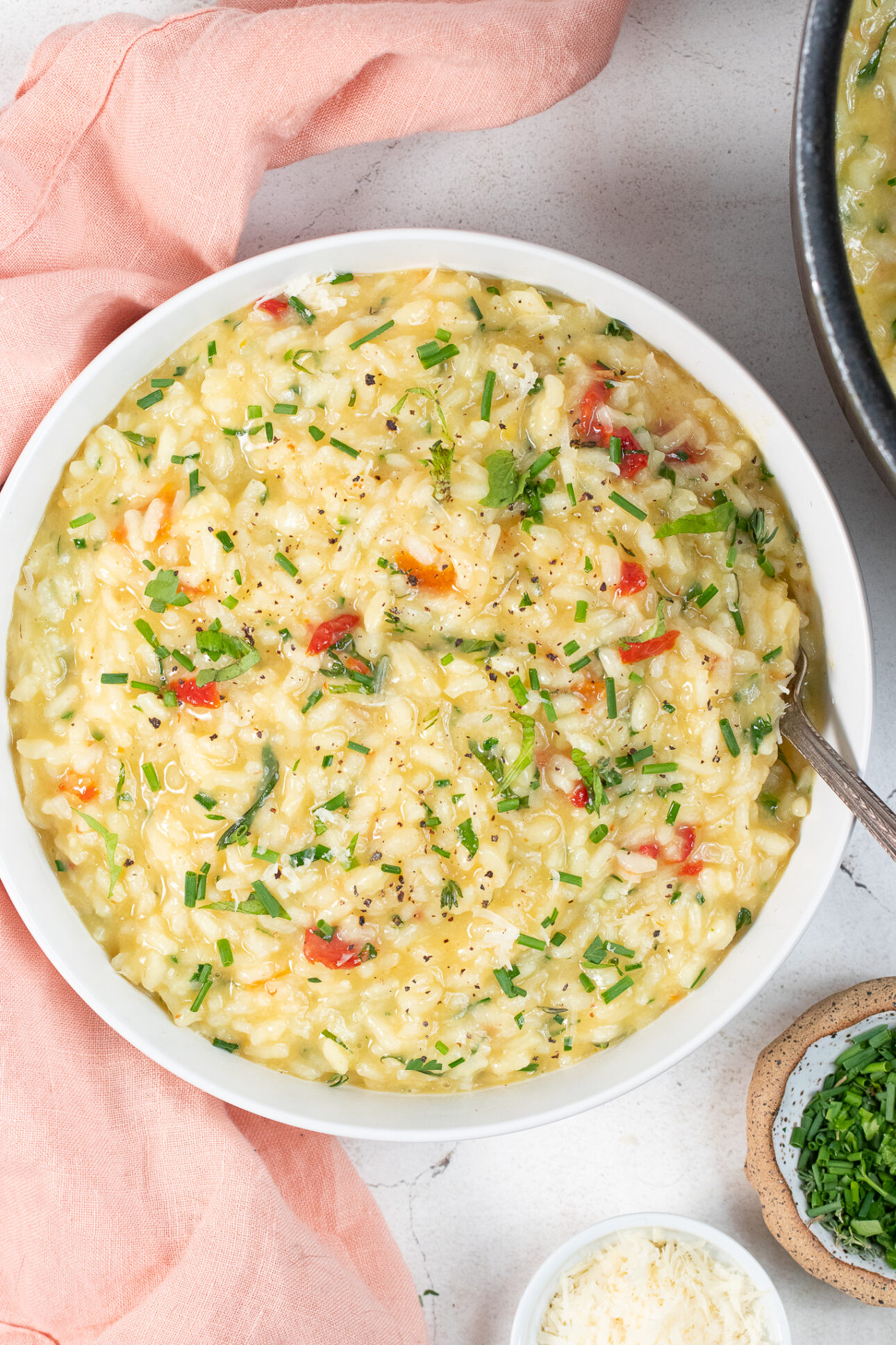 Garlic Risotto by Zerby Plants // FoodNouveau.com