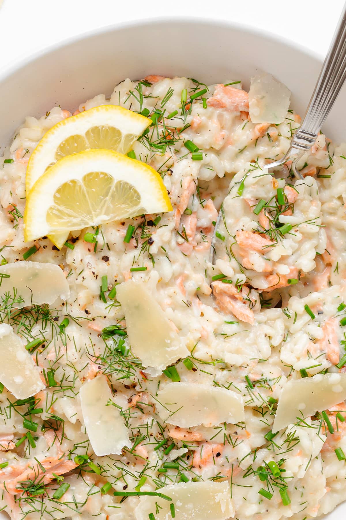 Salmon Risotto by Maple and Mango // FoodNouveau.com