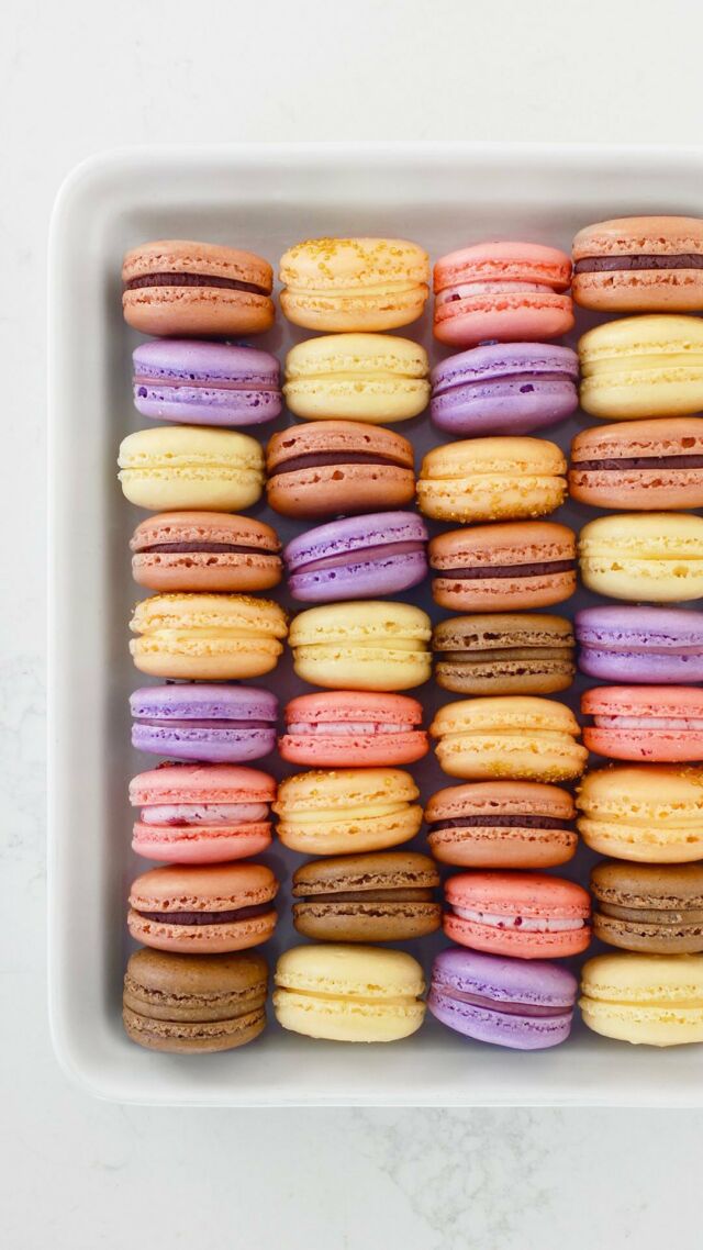 It’s Macaron Day! Which macaron flavor would you like to sample first? 🤔
.
Get all my French macaron recipes, troubleshooting resources, and my FREE video masterclass at bit.ly/macaronrecipes 
Or, as usual, through the link in my profile! 🤗
.
If you try making macarons at home, I’d love to hear about your experience. Always feel free to DM me, comment on my YouTube masterclass, or comment on one of my recipes. I’ve been answering to each and every macaron-related inquiry sent my way for the past 13 years! 🤩🙌🏼