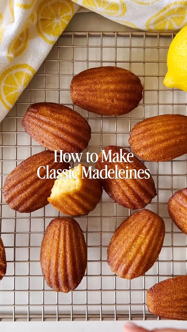 Little French cakes, big charm ✨ Madeleines are all about those crisp, buttery edges, soft centers, and that classic shell shape. They look elegant, but they’re very doable at home—and so worth it 🥰
.
Get my recipe for classic madeleines through the link in my profile, or copy + paste in a browser: https://foodnouveau.com/classic-madeleines/
.
Comment RECIPE and I’ll DM you the direct recipe link right away!
.
#madeleines #frenchbaking #frenchdessert #bakingreels #homebaking