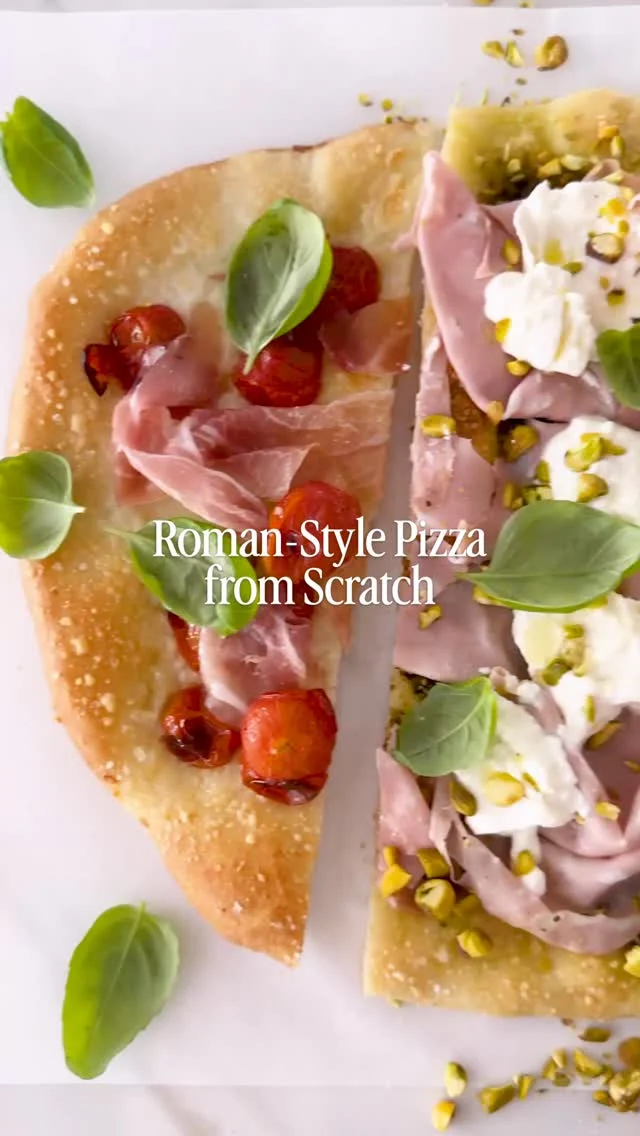 This is the pizza dough I use when I want that signature Roman-style crunch! Thin, crisp, and so, so good even with simple toppings 🍕
.
In my full recipe, I share all the details that make the difference at home: the dough, the shaping, the baking setup, and my best tips for getting that crackly crust just right 🙌🏼
.
Full recipe: https://foodnouveau.com/roman-style-pizza-from-scratch/
Comment PIZZA and I’ll be happy to DM you the direct link!
.
#romanstylepizza #pizzafromscratch #homemadepizza #pizzadough #italianpizza