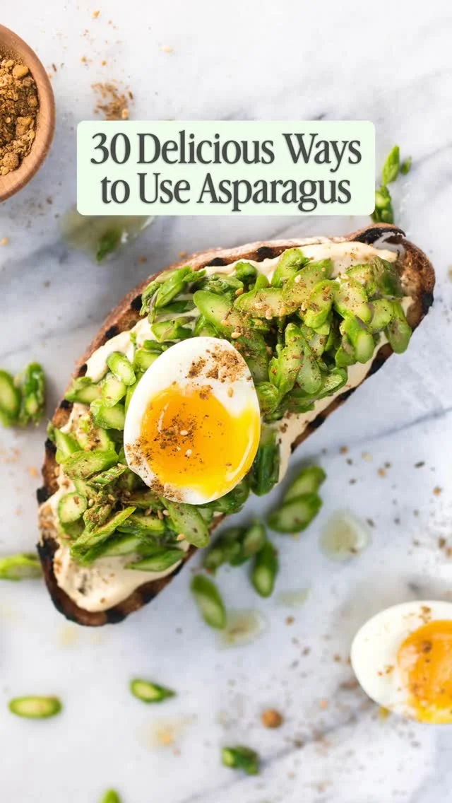 Got asparagus? Here are 30 delicious ways to use it 💚
This recipe collection includes some of my favorite asparagus recipes for spring: easy pasta, creamy risotto, fresh salads, brunch dishes, soups, and simple dinners that make the most of asparagus season.
.
Access the collection here: https://foodnouveau.com/fresh-asparagus-recipes/
Or comment ASPARAGUS and I’ll DM you the direct link right away!
.�#asparagusrecipes #asparagus #springrecipes #seasonalcooking #asparagusseason