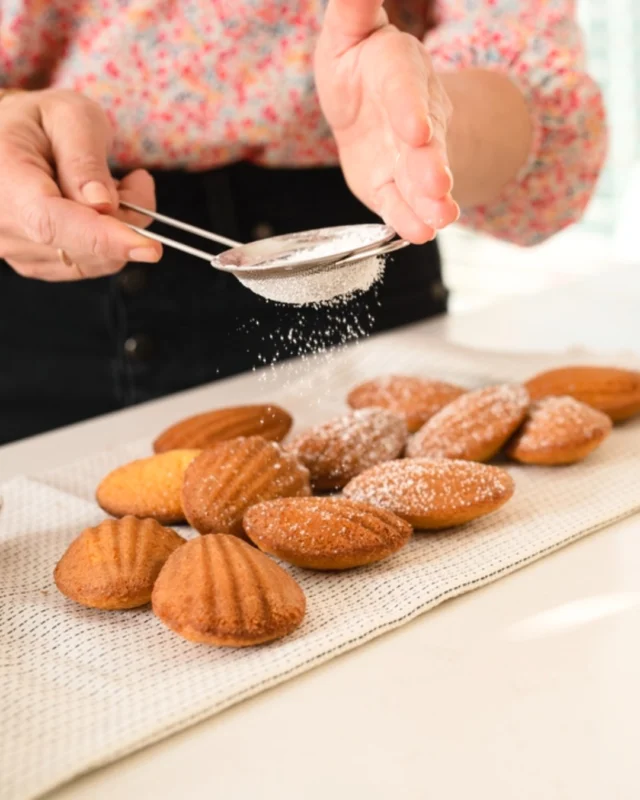 Classic Madeleines 🧈✨
.
Madeleines are tiny, but so memorable. That buttery scent, the delicate crumb, the shell shape… biting into one is the easiest way to make an ordinary day feel a bit more special. I like them slightly warm with coffee, and with no plans other than “have another one” 😇
.
A couple of things that make a real difference when making madeleines: chill the batter (it helps with the texture and the signature bump), and don’t overbake—madeleines should stay tender, not dry. If you’re new to them, my detailed recipe will walk you through the process so you don’t have to guess.
.
Click the link in my profile to get my recipe for Classic Madeleines, or comment RECIPE and I’ll DM it to you right away!
.
https://foodnouveau.com/classic-madeleines/
.
#madeleines #frenchbaking #teatimebakes #bakingfromscratch #cookiesofinstagram