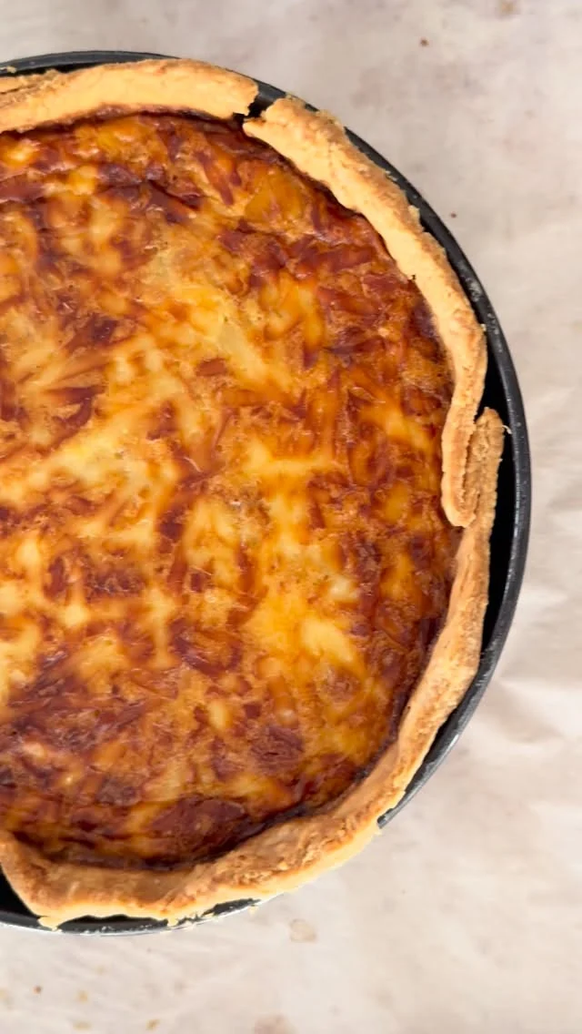 The goal: a tall, custardy slice of Quiche Lorraine that looks like it came from a French bakery case ✨
.
My deep-dish quiche lorraine has a buttery homemade crust, a rich egg-and-cream custard, and savory lardons tucked inside. Slice it thick, serve it warm or room temperature, and add a green salad to make it a complete meal 😇
.
Get my recipe for Quiche Lorraine through the link in my profile, or comment RECIPE and I’ll DM you the direct link right away!
.
https://foodnouveau.com/how-to-make-classic-quiche-lorraine/
.
#quichelorraine #quicherecipe #frenchrecipes #brunchrecipe #baking101