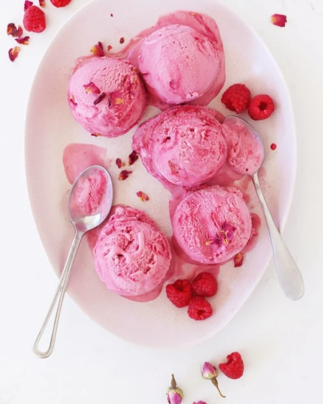 Raspberry rose gelato is bright, creamy, and just floral enough to make the raspberries pop 🌹 The rose is subtle here, more of a soft background note than a perfumed punch, which is exactly what makes it work with tart summer berries.
.
This is a flavor where balance matters. Start gently with rose water or rose flavoring, taste the cold base, and adjust with restraint. Raspberries already bring plenty of personality, so the rose should lift the fruit rather than compete with it.
.
Click the link in my profile to get my recipe for Raspberry Rose Gelato, or comment RECIPE and I’ll DM it to you right away 🌹
https://foodnouveau.com/raspberry-rose-gelato/
.
If you’ve never made gelato before, I’ve got you covered: my Gelato Masterclass is FREE on YouTube! The class has been watched over 700,000 times + received thousands of likes and kind comments.
🎥 Watch it now at youtube.com/foodnouveau
.
#raspberrygelato #gelato #raspberrydessert #rosewater #summerdessert