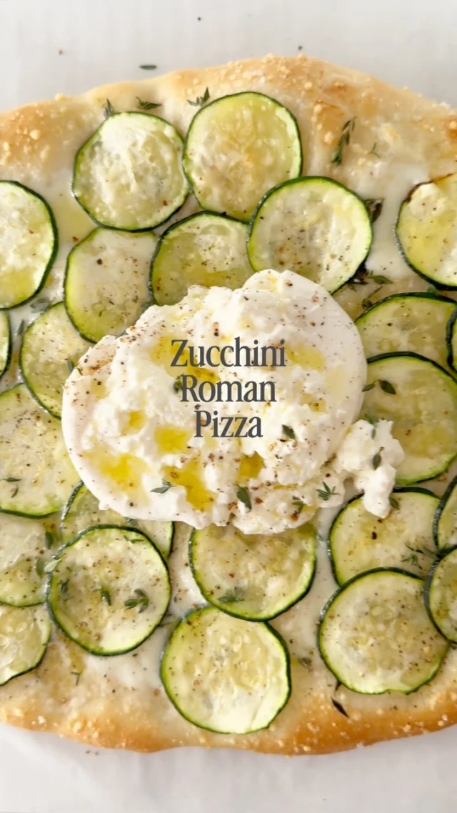 Too much zucchini is a very good reason to make pizza 💡
.
Slice it thinly, layer it over Roman-style dough, and bake until the edges turn golden and the crust stays crisp. This is exactly the kind of simple summer dinner I want in August 😍
.
Get my recipe for Zucchini Roman-Style Pizza through the link in my profile, or copy + paste in a browser: https://foodnouveau.com/roman-style-pizza-from-scratch/
.
Comment PIZZA and I’ll DM you the direct link right away!
.
#zucchinipizza #romanpizza #summerrecipes #pizzanight #italianrecipes