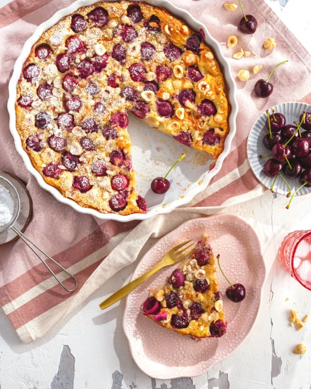 Clafoutis may be one of France’s breeziest summer desserts: fruit goes into the dish, a simple custardy batter goes over the top, and the oven handles the rest 🍒 My new Classic Cherry Clafoutis recipe goes back to the traditional version, with cherries tucked into a soft, lightly set batter that sits somewhere between custard and cake.
.
This is a dessert I especially like when cherries are in peak season, and I want to highlight their incredible juiciness. Serve my clafoutis warm or at room temperature with a dusting of powdered sugar, and keep the leftovers chilled—assuming there are any 😏
.
Click the link in my profile to get my new recipe for Classic Cherry Clafoutis, or comment RECIPE and I’ll DM it to you right away ❤️
.
https://foodnouveau.com/cherry-clafoutis/
.
#clafoutis #frenchdessert #cherrydessert #summerbaking #frenchbaking

Cherry Clafoutis: https://foodnouveau.com/cherry-clafoutis/