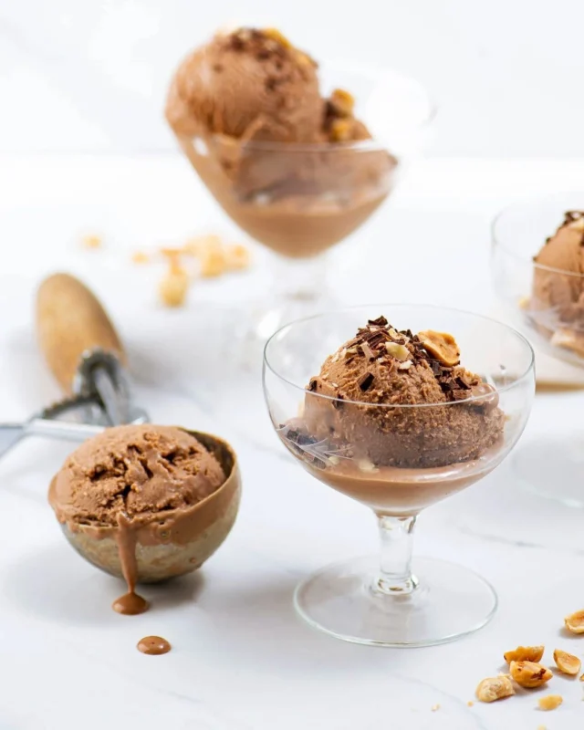 Milk chocolate and hazelnut are basically a dream team, and this gelato turns that pairing into a creamy, nutty, deeply satisfying, and somewhat nostalgic scoop 🍫 The milk chocolate keeps it mellow, the hazelnuts add richness, and the texture lands right where homemade gelato should: dense, smooth, and beautifully spoonable 💯
.
PRO TIP: Use good chocolate and don’t rush the chilling step. That cold rest matters, especially with nutty flavors, because it gives the base time to fully come together before churning. Serve it plain, with chopped toasted hazelnuts, or tucked beside a very simple cookie 🍪👀
.
Click the link in my profile to get my recipe for Milk Chocolate Hazelnut Gelato, or comment GELATO and I’ll DM it to you right away!
.
https://foodnouveau.com/milk-chocolate-hazelnut-gelato/
.
If you’ve never made gelato before, I’ve got you covered: my Gelato Masterclass is FREE on YouTube! The class has been watched over 700,000 times + received thousands of likes and kind comments.
🎥 Watch it now at youtube.com/foodnouveau
.
#chocolategelato #hazelnutdessert #gelato #homemadeicecream #chocolatedessert

Milk Chocolate and Hazelnut Gelato: https://foodnouveau.com/milk-chocolate-hazelnut-gelato/